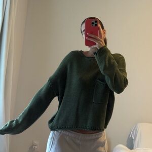Urban Outfitters Women's Green Sweater